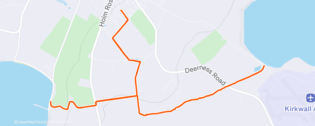 Map of the activity, Few trail miles to blow away the cobwebs.