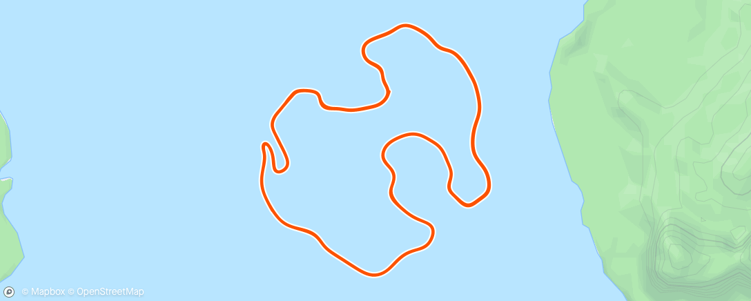 Map of the activity, Zwift - Pacer Group Ride: Volcano Circuit in Watopia with Taylor - Nice easy one