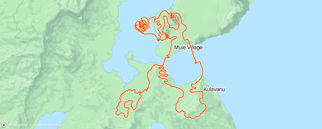 Map of the activity, Zwift - Race: DBR Saturday Race (C) on The Mega Pretzel in Watopia