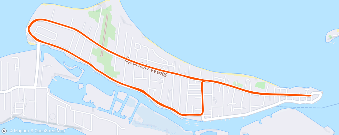 Map of the activity, Slow easy ride with Cassidy 🇧🇸🇧🇸