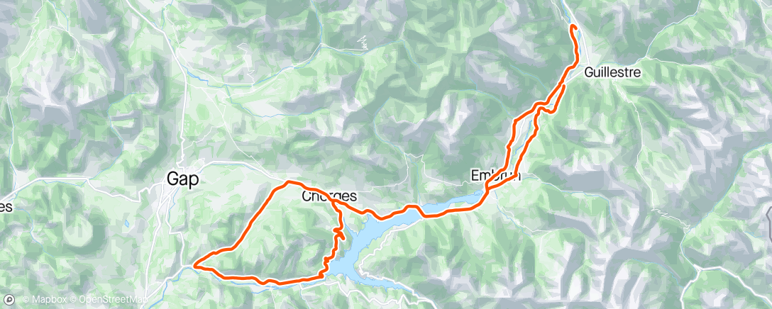 Карта физической активности (🌬️ Val d’Avance - Lebraut 🌬️)