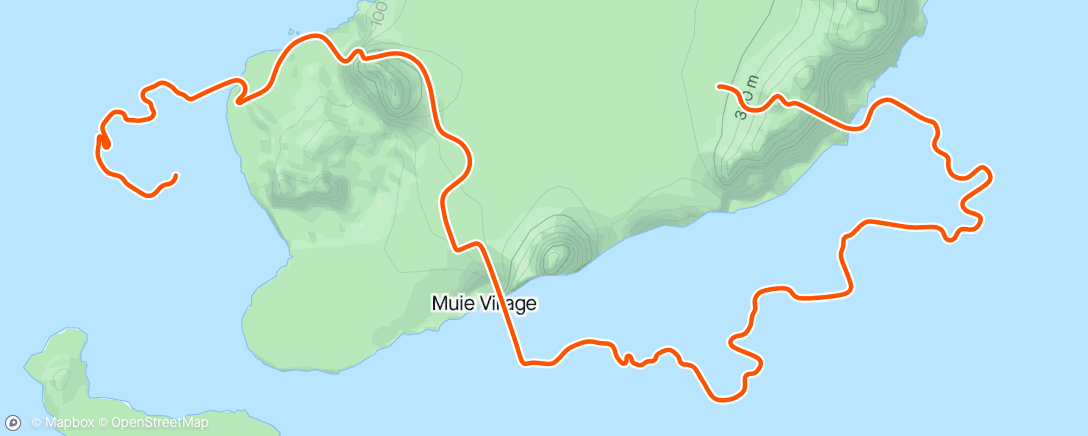 Map of the activity, Zwift - 1. Rodillo de Soltura 0:40 in Watopia