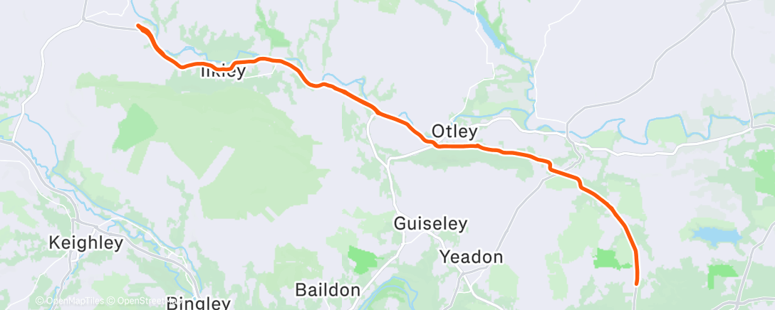 Mappa dell'attività Lunch Gravel Ride