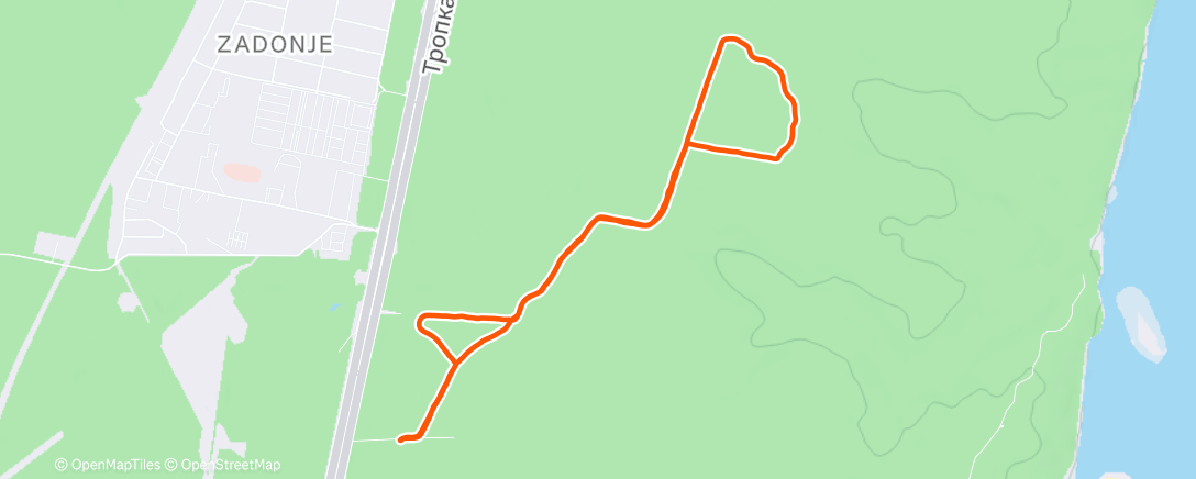 Карта физической активности (Трейлраннинг (после обеда))