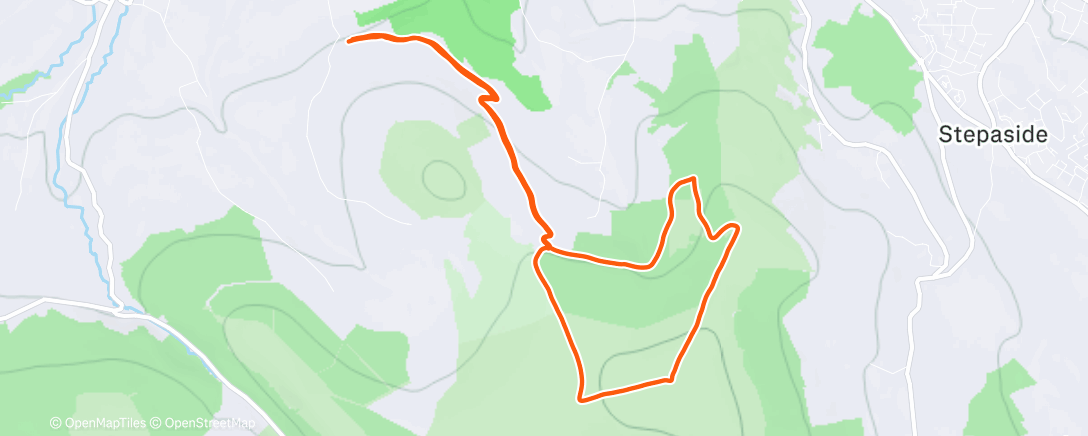 Map of the activity, Kilmashogue - Ticknock Fairy Castle Trail Run