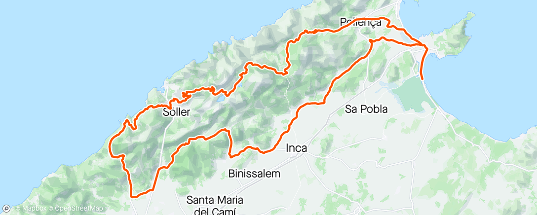 Kaart van de activiteit “Mallorca Tag 6”