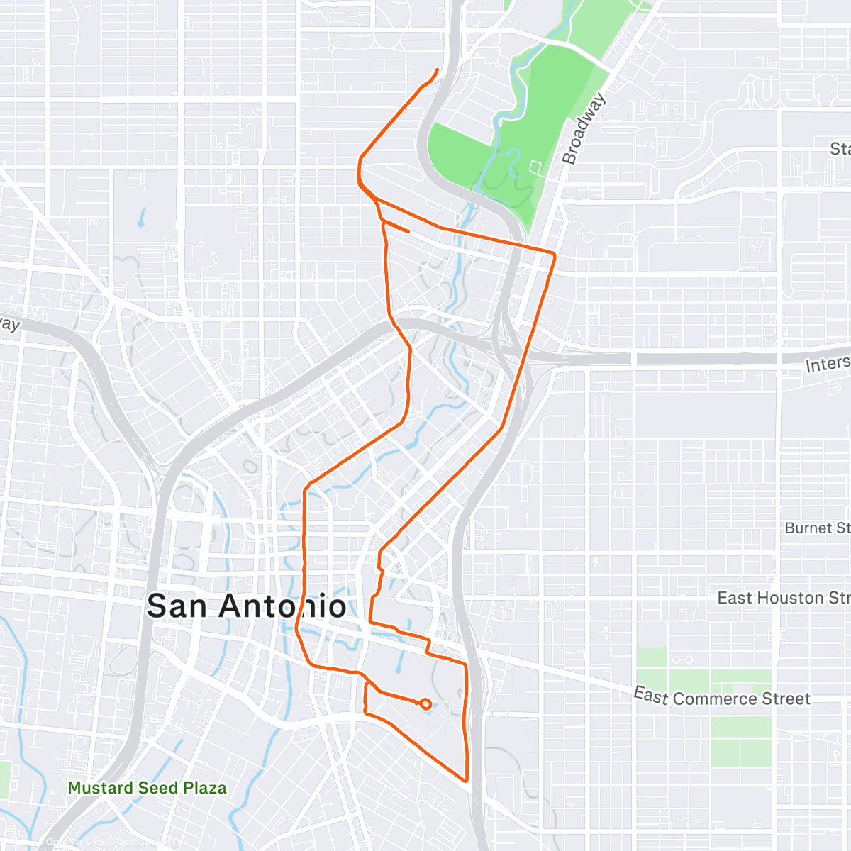 Карта физической активности (We are older now, but still running against the wind.)