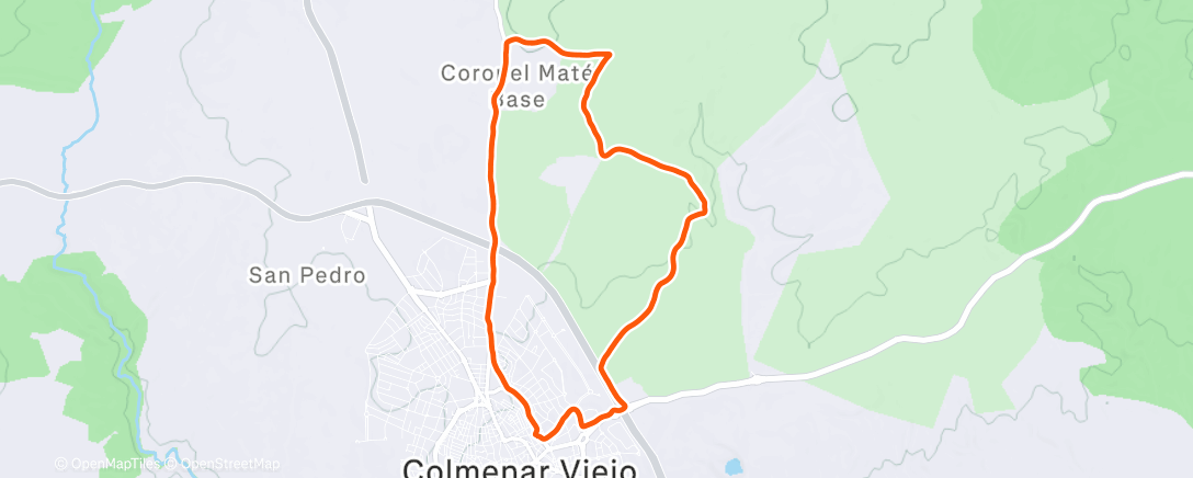 Карта физической активности (Caminata a la hora del almuerzo)