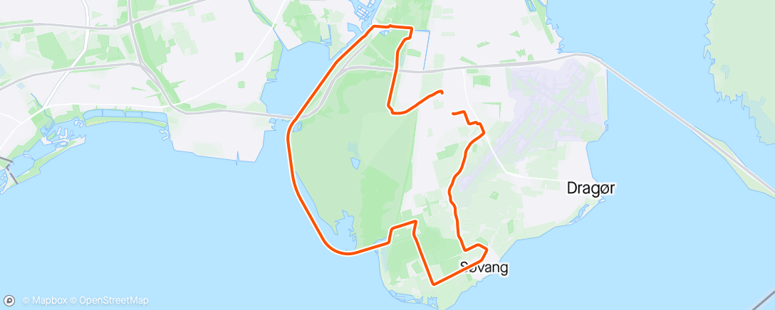 Map of the activity, Morning Ride with the Donkey.