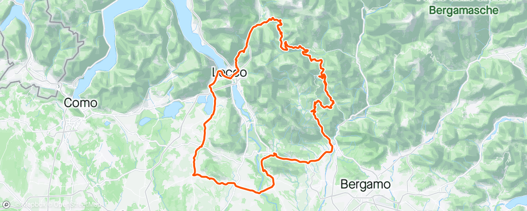 Map of the activity, 18/5/2024 Giro mattutino (Berbenno e Val Taleggio con Manu 🤩 Culmine e rientro da sola 🙃)