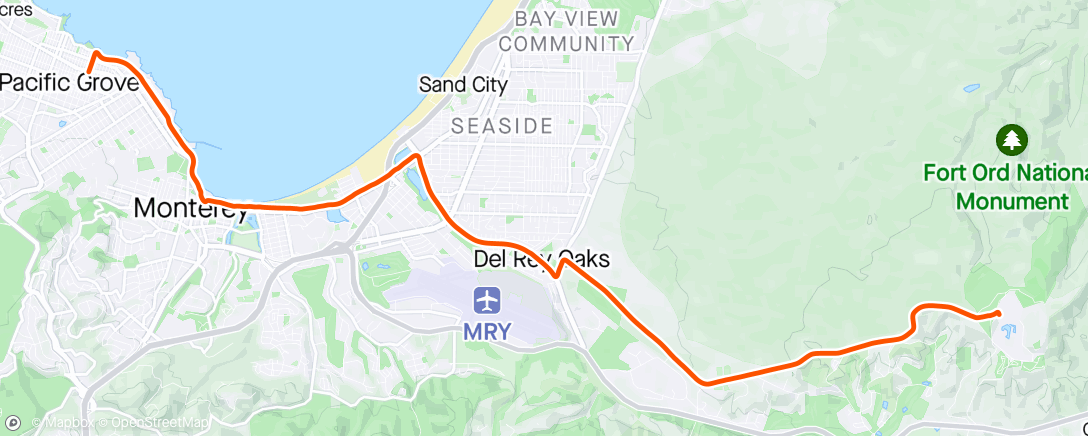 Map of the activity, Sea Otter pt. 1