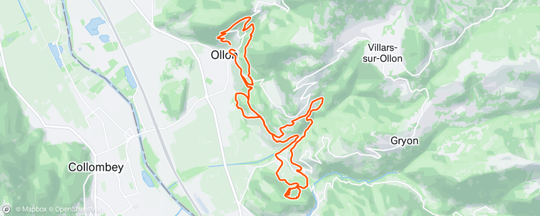 Map of the activity, Pti tour en Chablais avec Greg