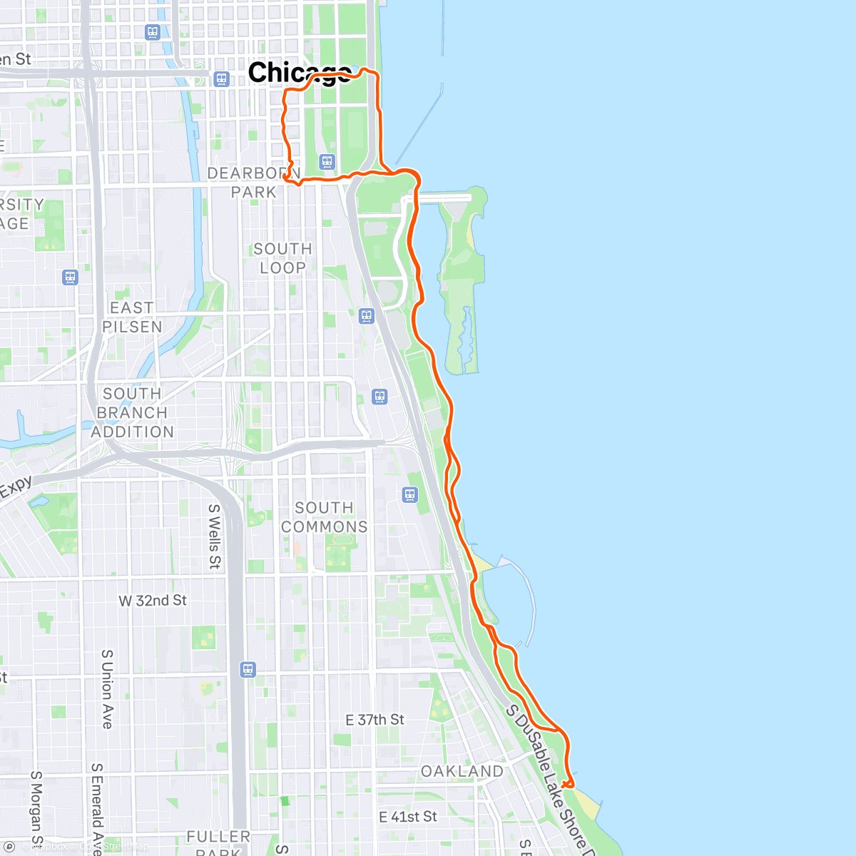 Map of the activity, Zone 0.5 recovery walk - Powered by vibes and slowly fading ibuprofen.