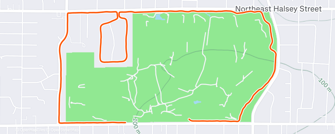 Map of the activity, Cool down 2