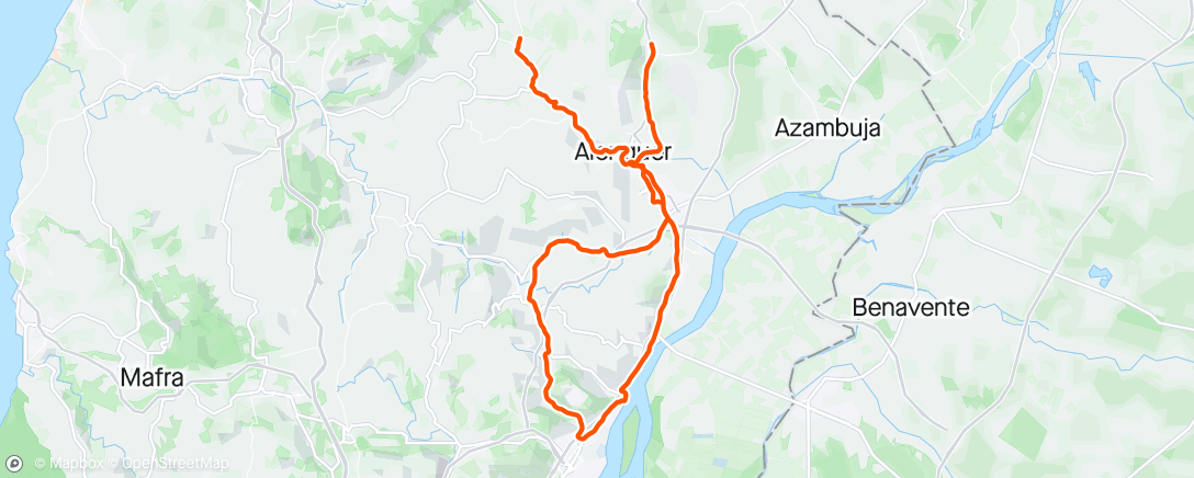 Map of the activity, #097(Road Ride)