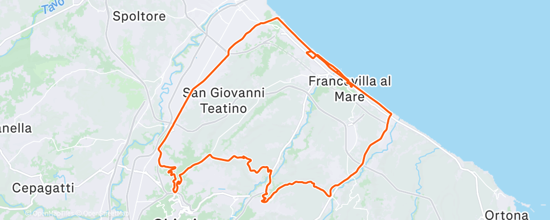Map of the activity, Voglia d’estate