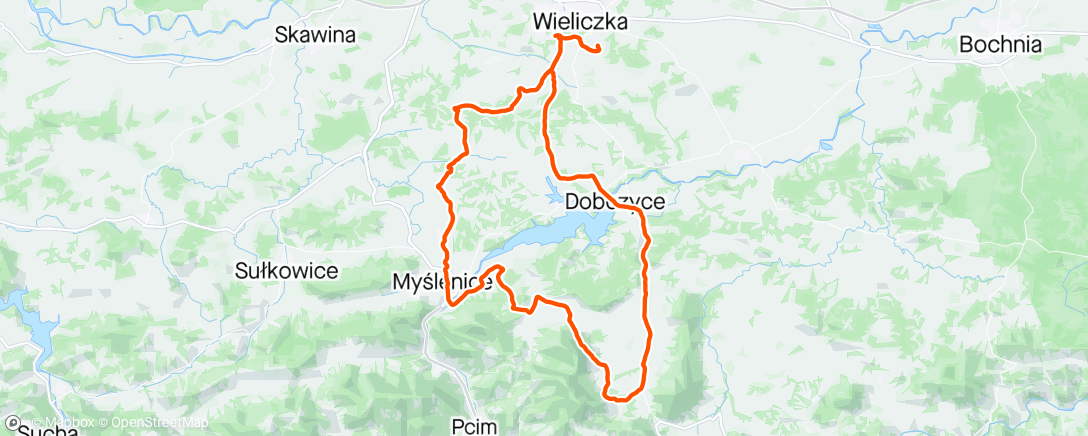 Map of the activity, Trochę gòrek w Grześka S2 😀