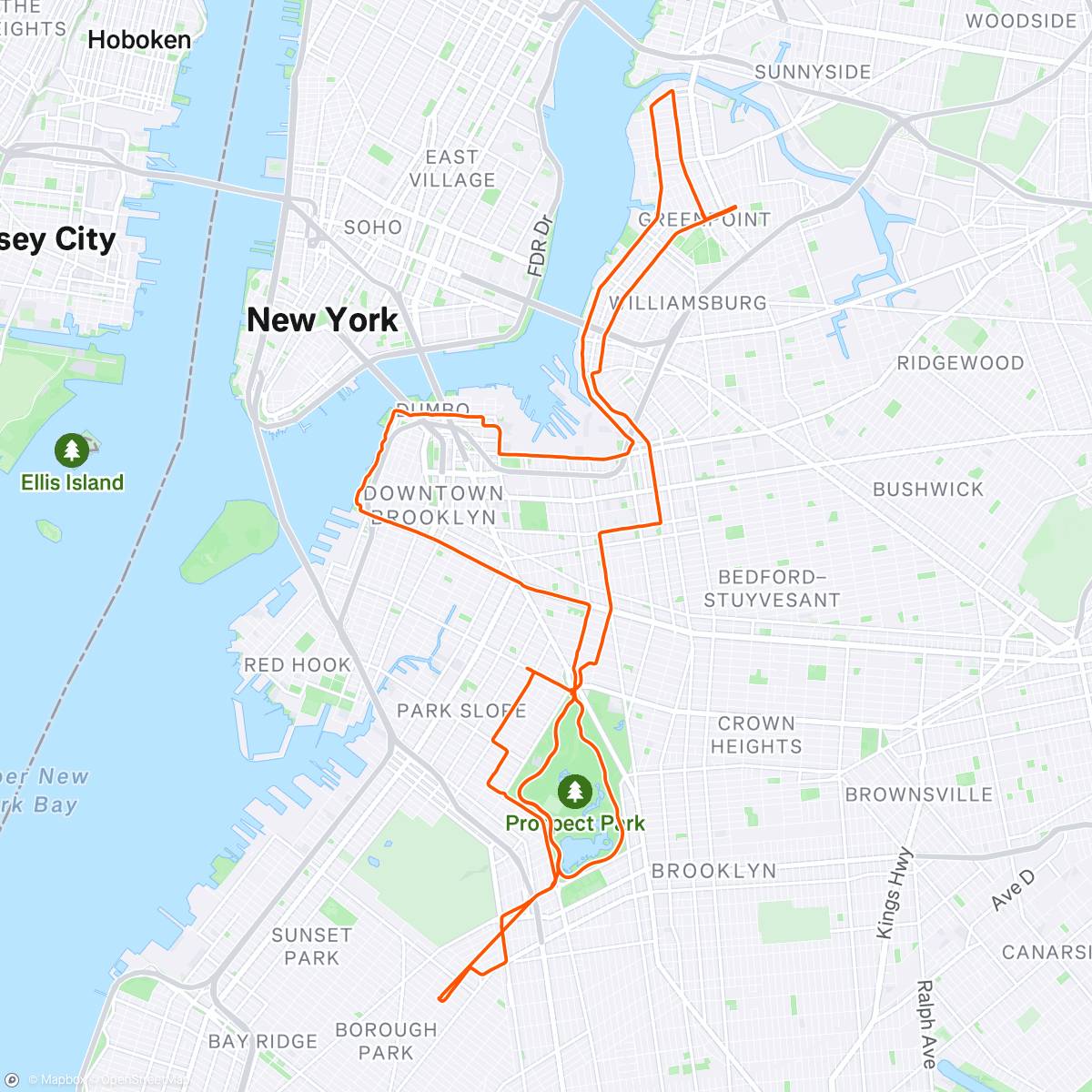 Map of the activity, Fare thee well and thank you