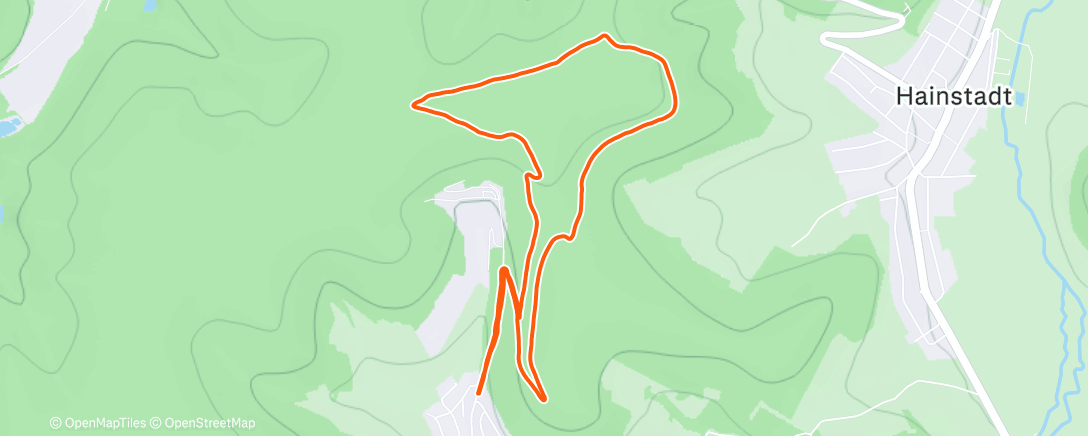 Map of the activity, Revenge of the Christmastree 🌲