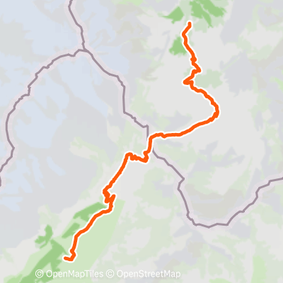 17th start TMB. Day 6 | 19.0 km Running Route on Strava