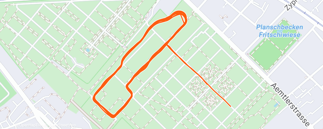 Map of the activity, AP