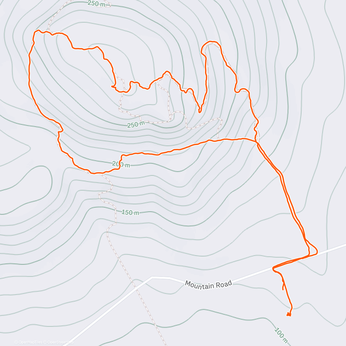 Map of the activity, 527