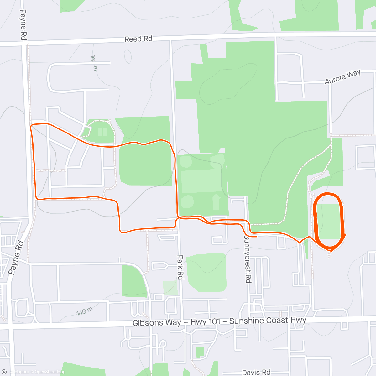 Map of the activity, Track Tuesday 🙌🏻🥰🫶🏻