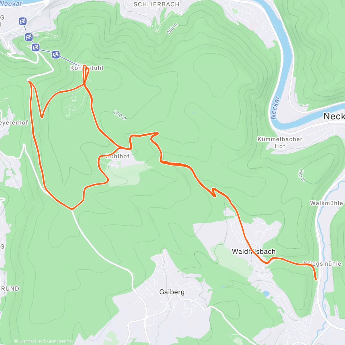 Map of the activity, ❌MAS  HmBattle 🎬 Day 4️⃣:
Ma❌imal schwere Betonbeine, die nicht kurbeln wollten…