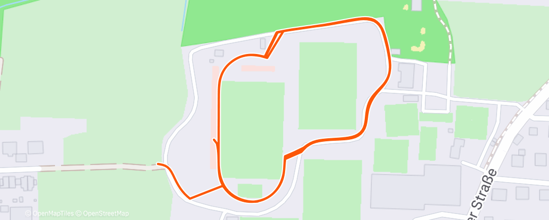 活动地图，Einlaufen