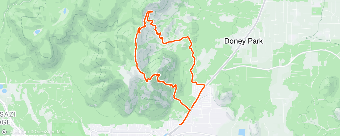 Map of the activity, Unconventional Workout