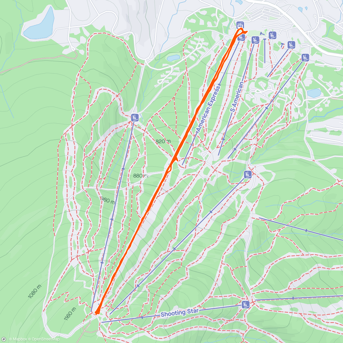 Map of the activity, 29029 Event