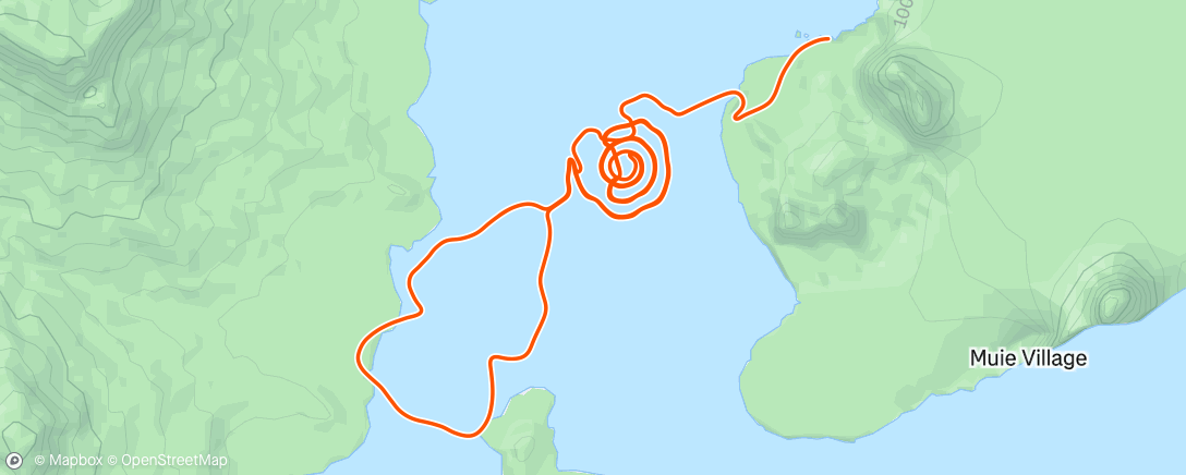 Map of the activity, Zwift - Loopin Lava in Watopia