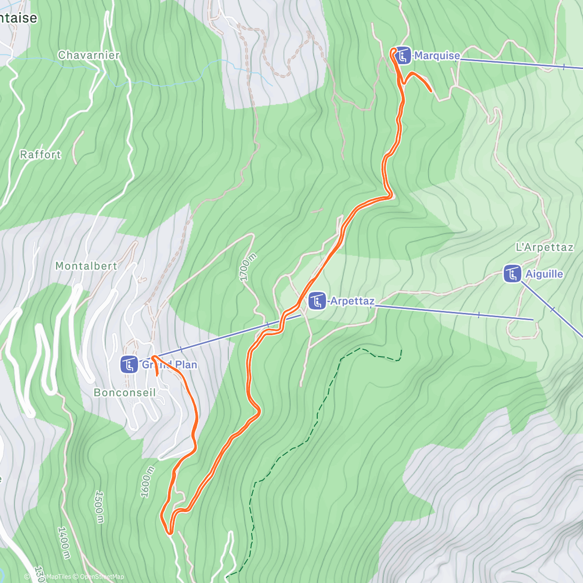 Map of the activity, Christmas bluebird run🎄❄️☃️😍