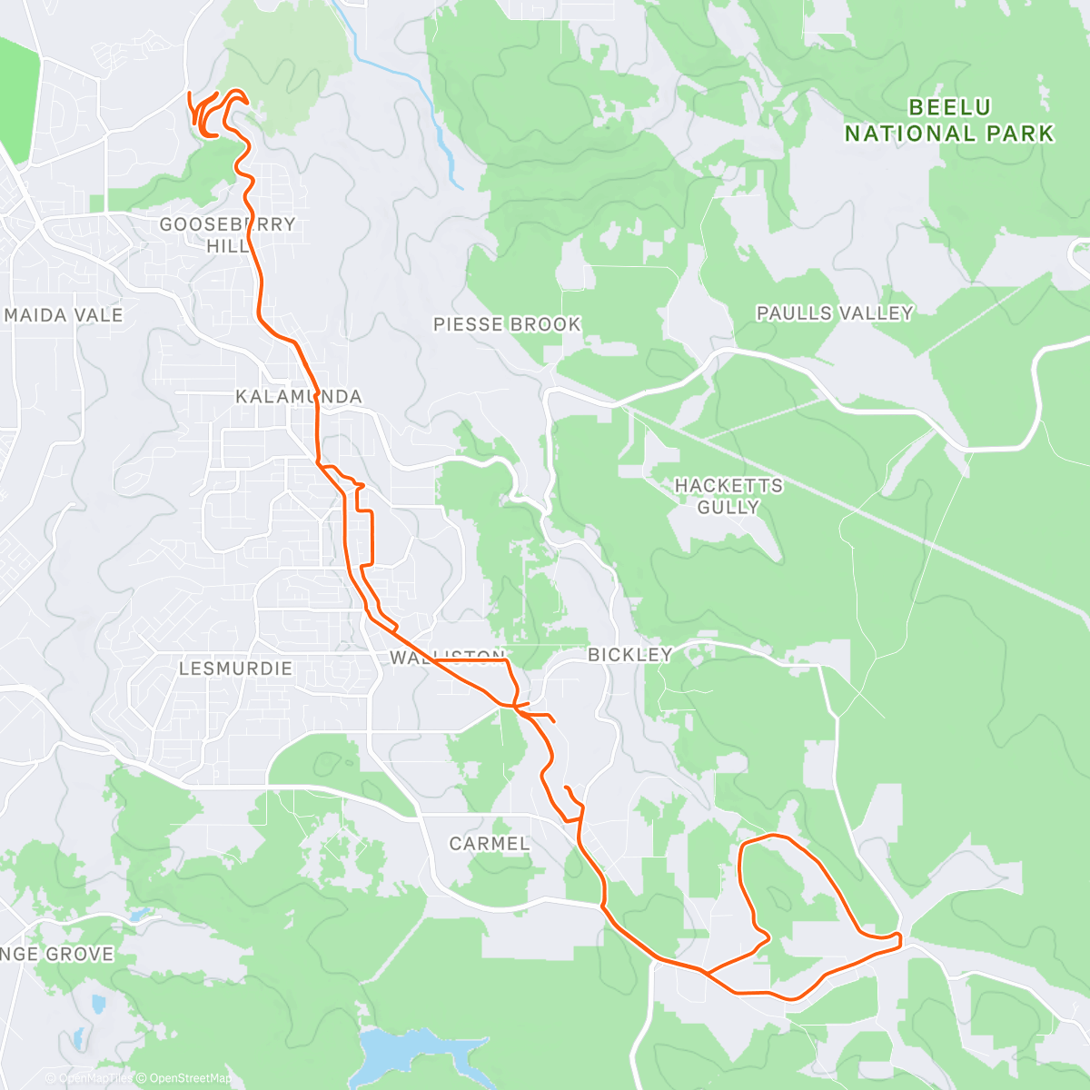 Mappa dell'attività Deaconnnnn