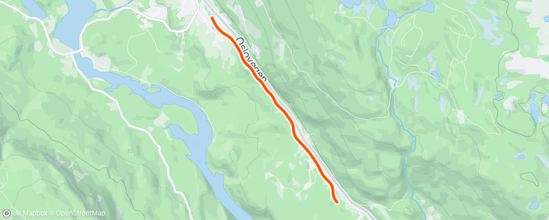 Map of the activity, Lunch Walk