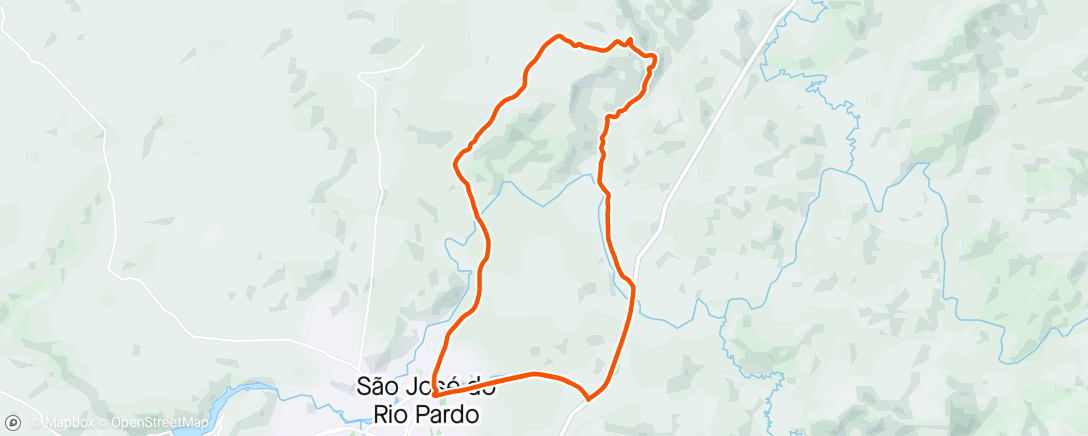 Map of the activity, Pedal da Santa Terça!! 🙈