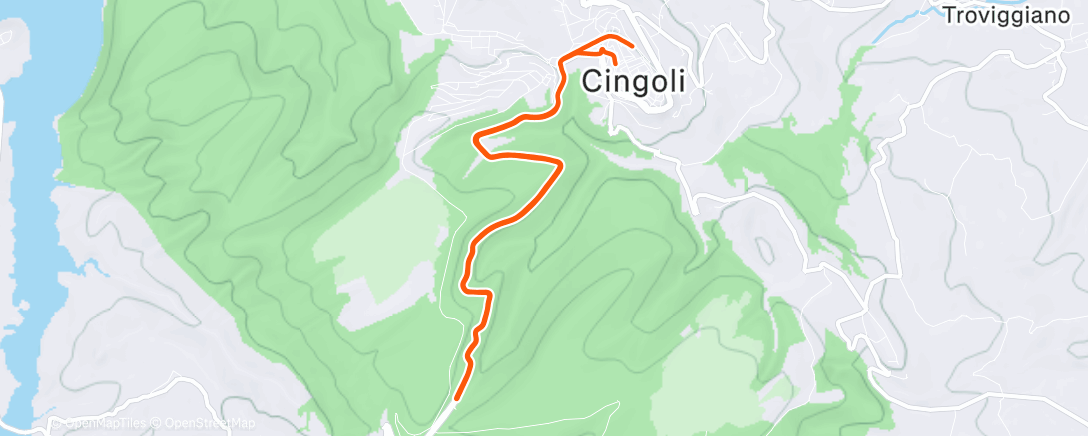 Карта физической активности (40’ agile 6x1’ forte 1’ piano 5’ def)