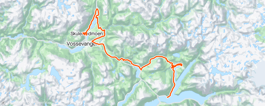 Map of the activity, Tour of Norway stage 1.2
