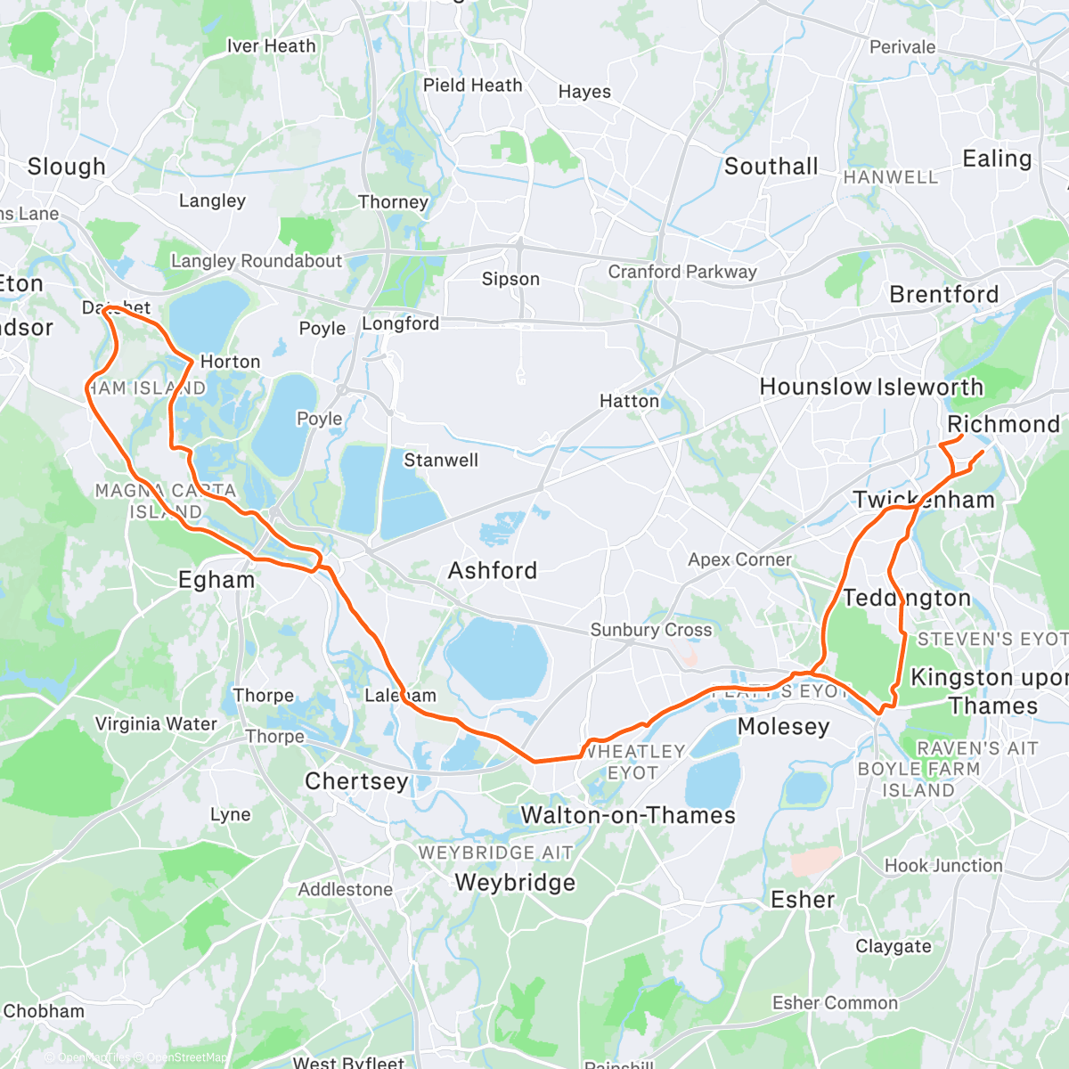 Map of the activity, Spin up to Costa Cafe