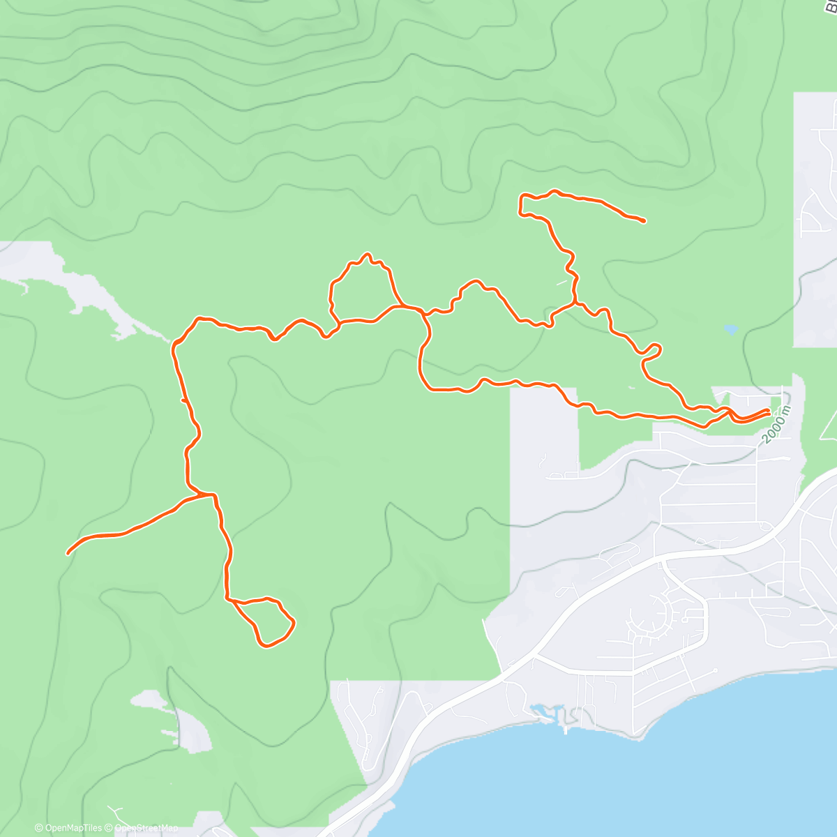 Map of the activity, THE BEST DAY.