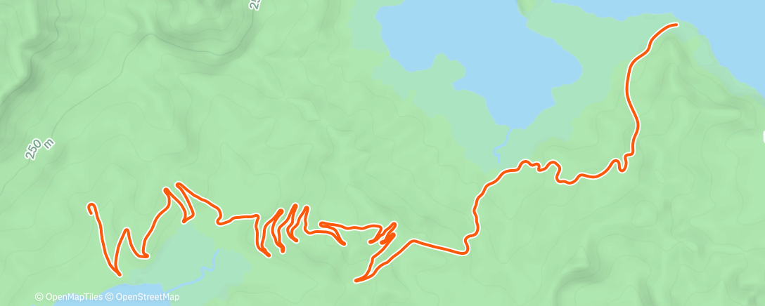 Map of the activity, Zwift - Road to Sky in Watopia