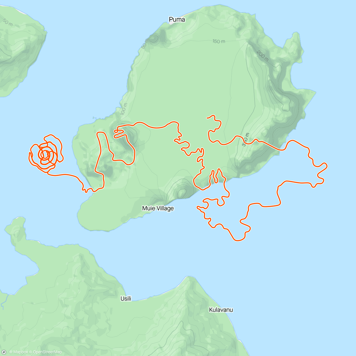 Mapa de la actividad (Zwift - Group Ride: HangOn Ride by Team EN (C) on Big Foot Hills in Watopia)