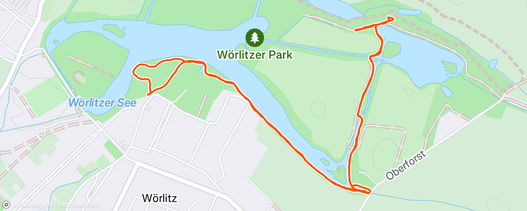 「Lauf am Morgen」活動的地圖