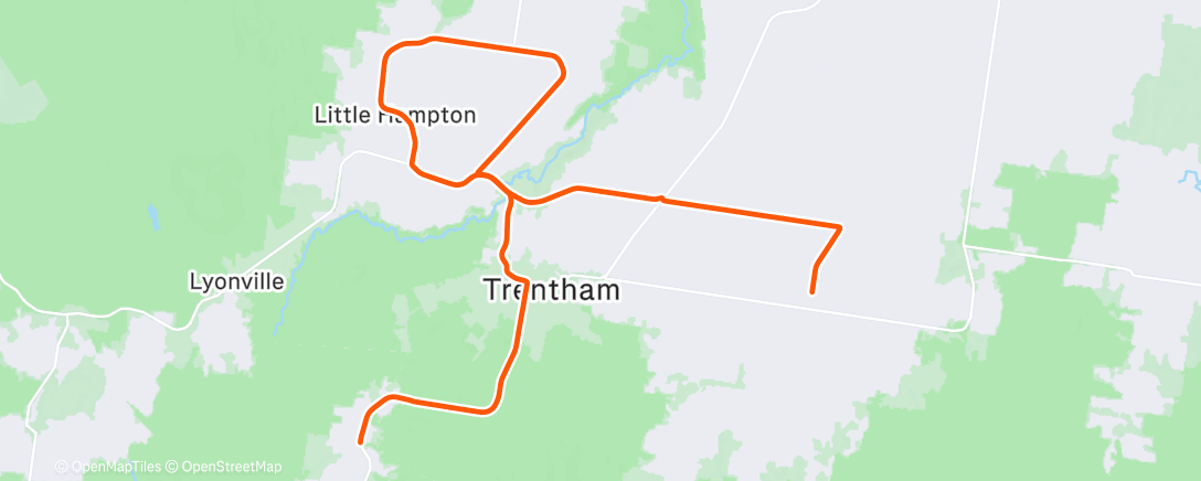 Map of the activity, Ride with Mum to celebrate Sun Motion launch!