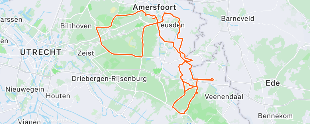 Map of the activity, Ochtendrit