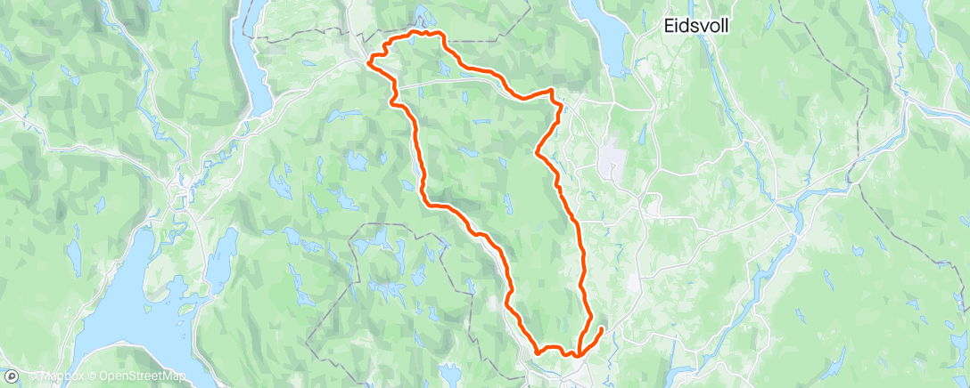 Map of the activity, Ut å lufte bjørnen