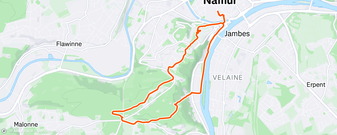 Map of the activity, Rando du réveillon 🥳