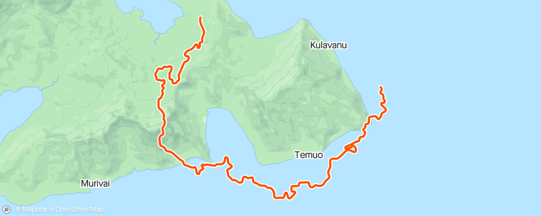 Map of the activity, Zwift - Temple Trek in Watopia
