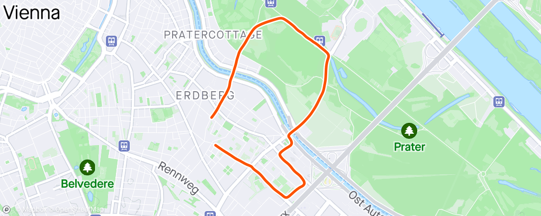 「Lauf am Nachmittag」活動的地圖