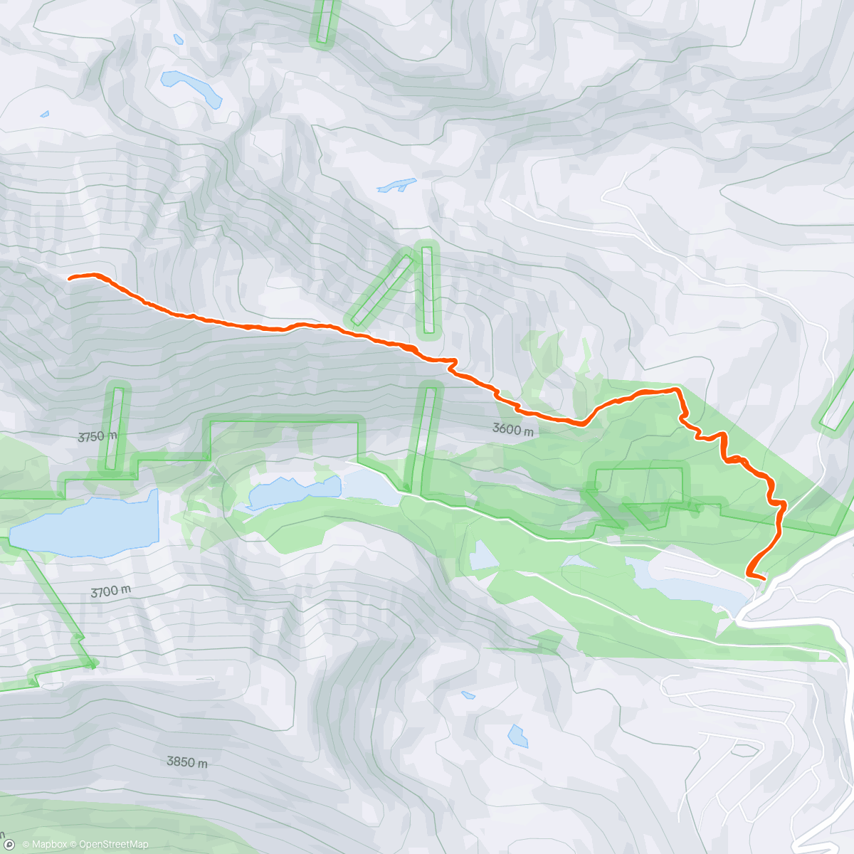 Map of the activity, Quandary x2